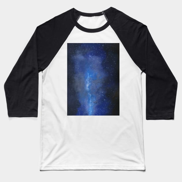 Galaxy Dream Baseball T-Shirt by Sycorox